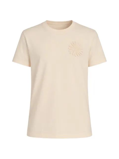 cotton crochet flower T-shirt by SANDRO PARIS