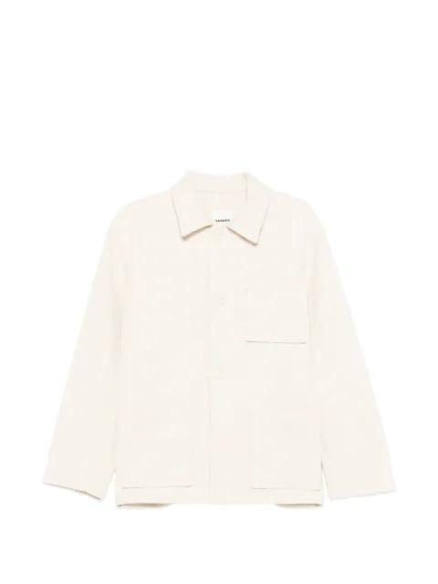 cotton worker jacket by SANDRO PARIS