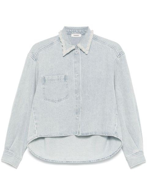 denim shirt by SANDRO PARIS