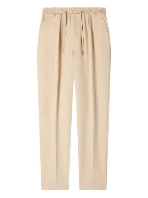 elasticated straight-leg trousers by SANDRO PARIS