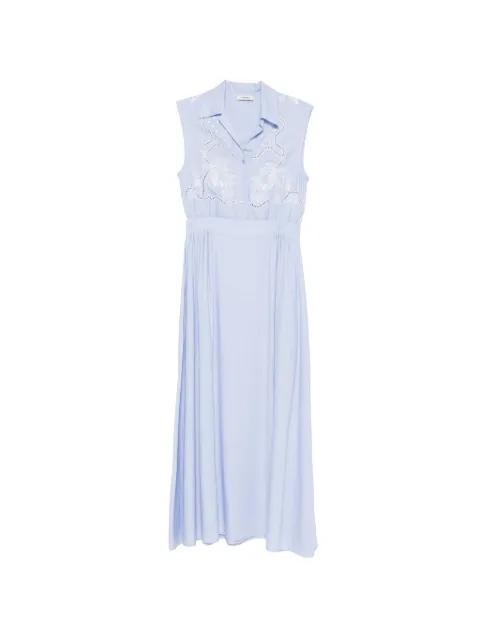 embroidered maxi dress by SANDRO PARIS