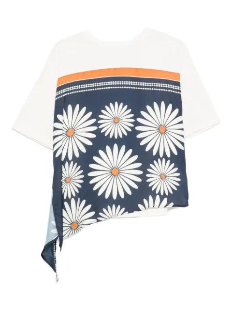 floral-detail panel top by SANDRO PARIS