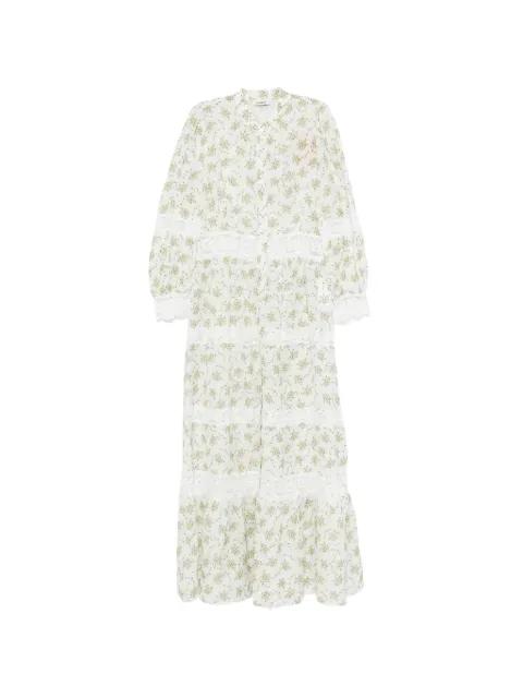 floral lace maxi dress by SANDRO PARIS