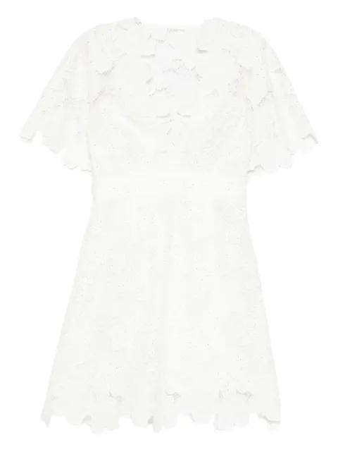 floral lace mini dress by SANDRO PARIS