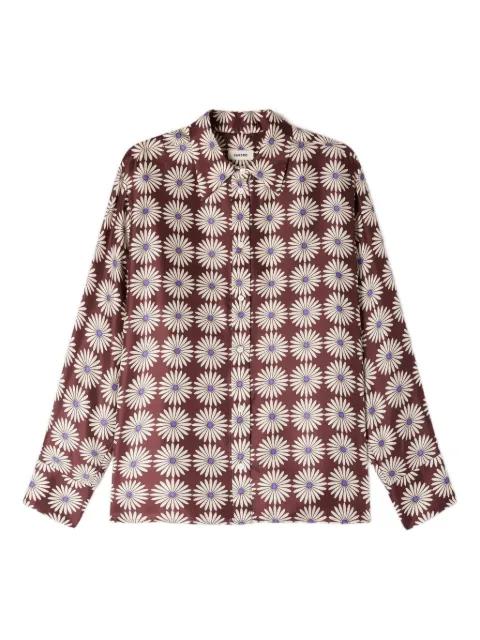 floral-print buttoned shirt by SANDRO PARIS