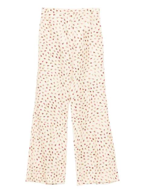 floral-print palazzo pants by SANDRO PARIS