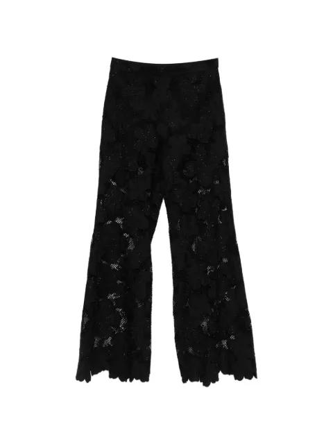 guipure lace trousers by SANDRO PARIS