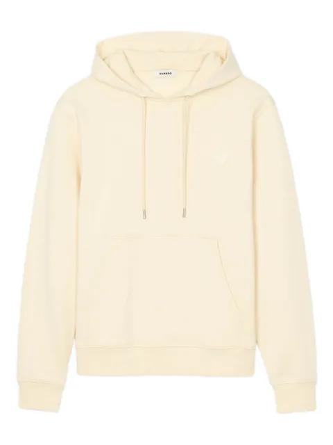heart patch sweatshirt by SANDRO PARIS