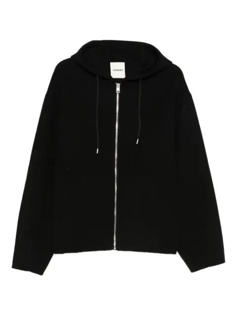 hoodied-neck jacket by SANDRO PARIS