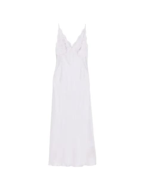 lace-trim maxi dress by SANDRO PARIS