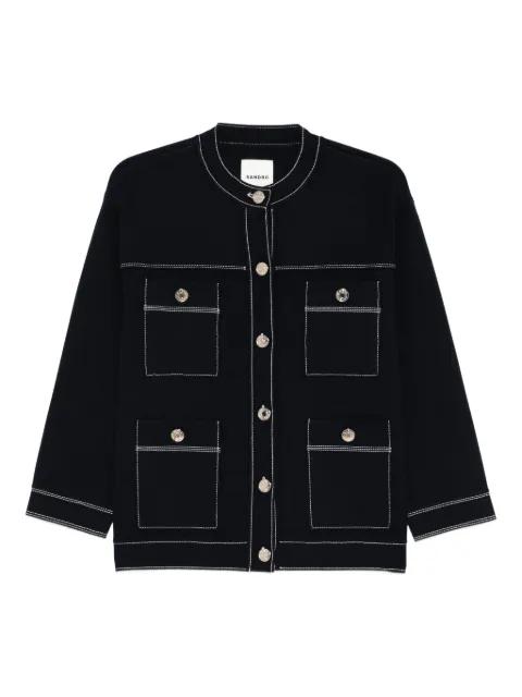 long-sleeve cardigan by SANDRO PARIS