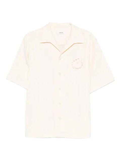 loose-fit floral crochet shirt by SANDRO PARIS