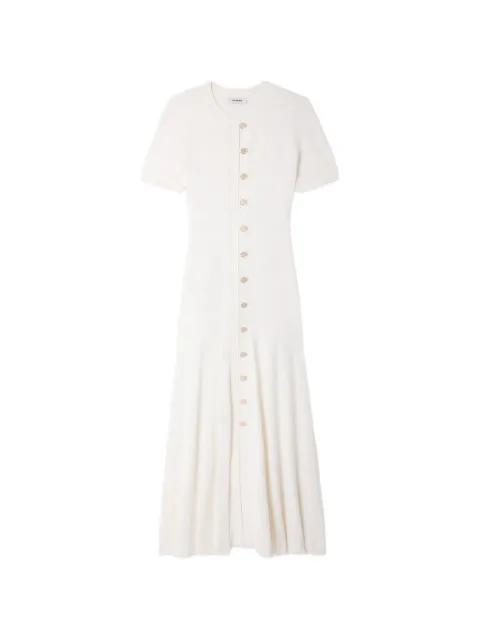 midi button knitted dress by SANDRO PARIS