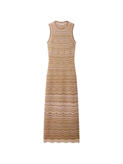 midi sleeveless dress by SANDRO PARIS
