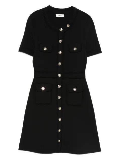 mini button-detail dress by SANDRO PARIS