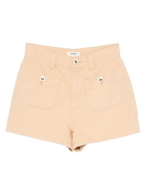 pocket cotton shorts by SANDRO PARIS