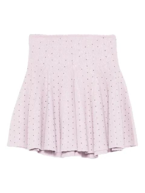 rhinestone-embellished mini skirt by SANDRO PARIS