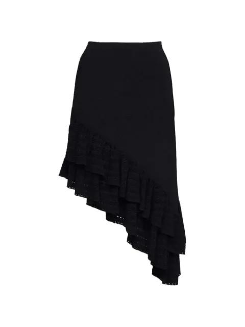 ruffled asymmetric skirt by SANDRO PARIS