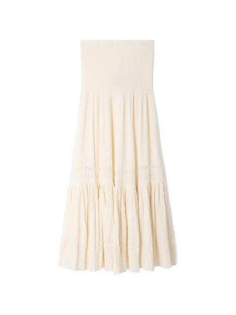 ruffled long skirt by SANDRO PARIS