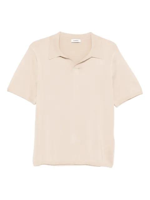 short-sleeved V-neck polo shirt by SANDRO PARIS