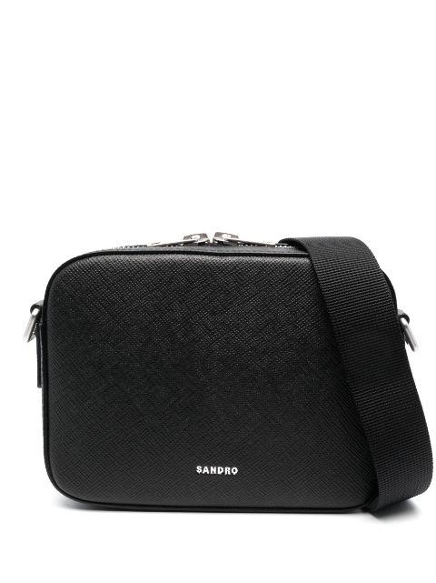 small reconstituted leather bag by SANDRO PARIS