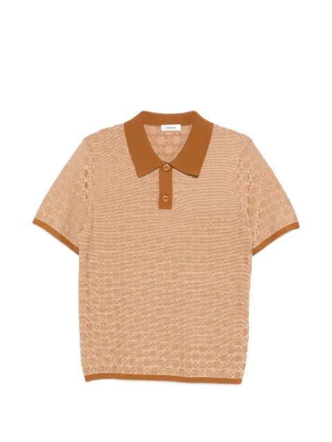 square cross polo shirt by SANDRO PARIS