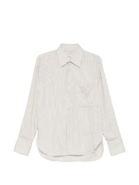 striped loose-fit shirt by SANDRO PARIS