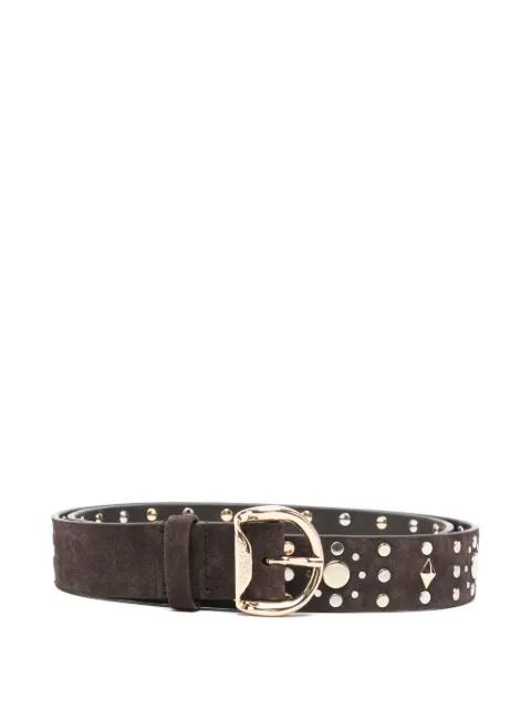 suede belt with rivets by SANDRO PARIS