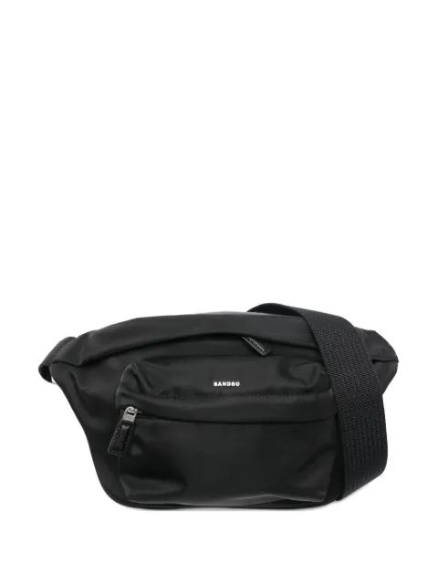 technical fabric shoulder bag by SANDRO PARIS