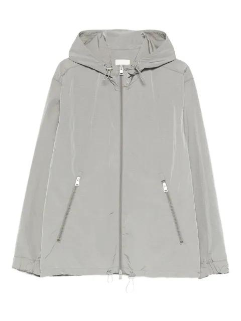 technical hoodied zip-up jacket by SANDRO PARIS