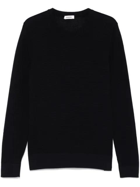 textured knit sweater by SANDRO PARIS