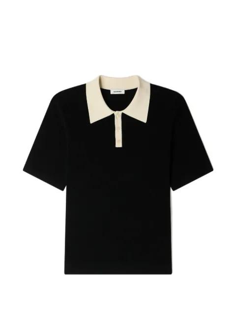 two-tone polo shirt by SANDRO PARIS