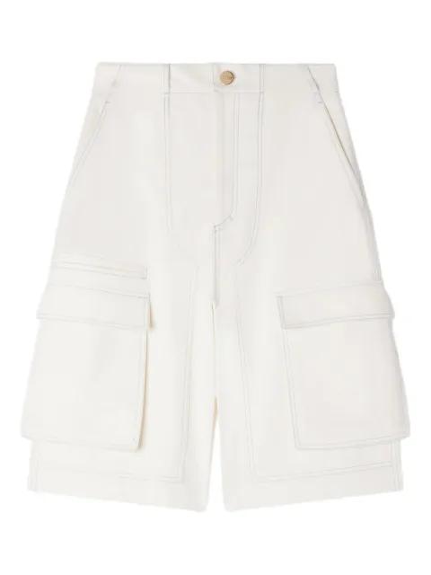 wide-leg cotton bermuda shorts by SANDRO PARIS