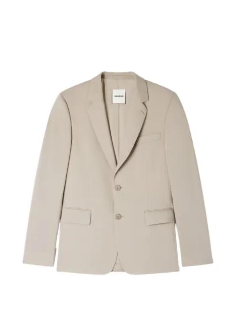 wool suit jacket by SANDRO PARIS