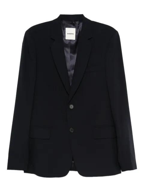 wool suit jacket by SANDRO PARIS
