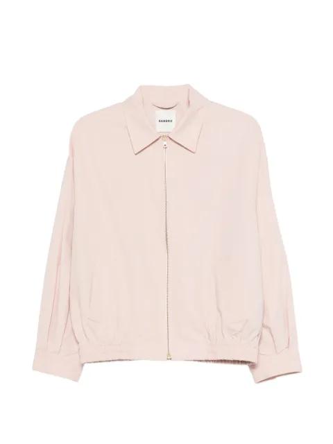 zip-up pocket bomber jacket by SANDRO PARIS