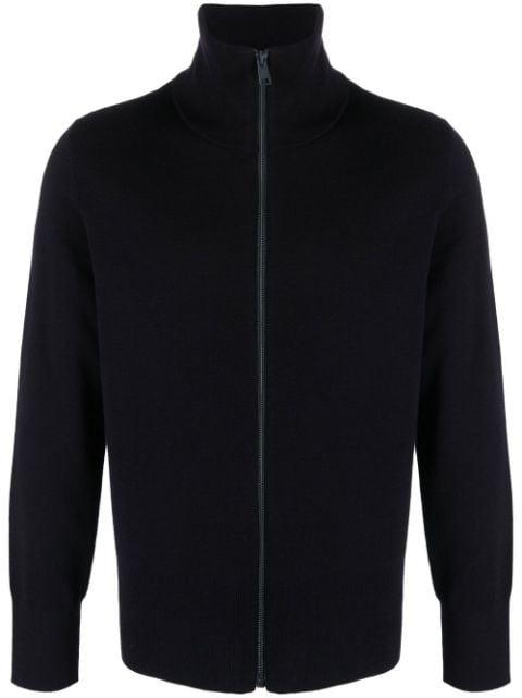 zip-up wool cardigan by SANDRO PARIS