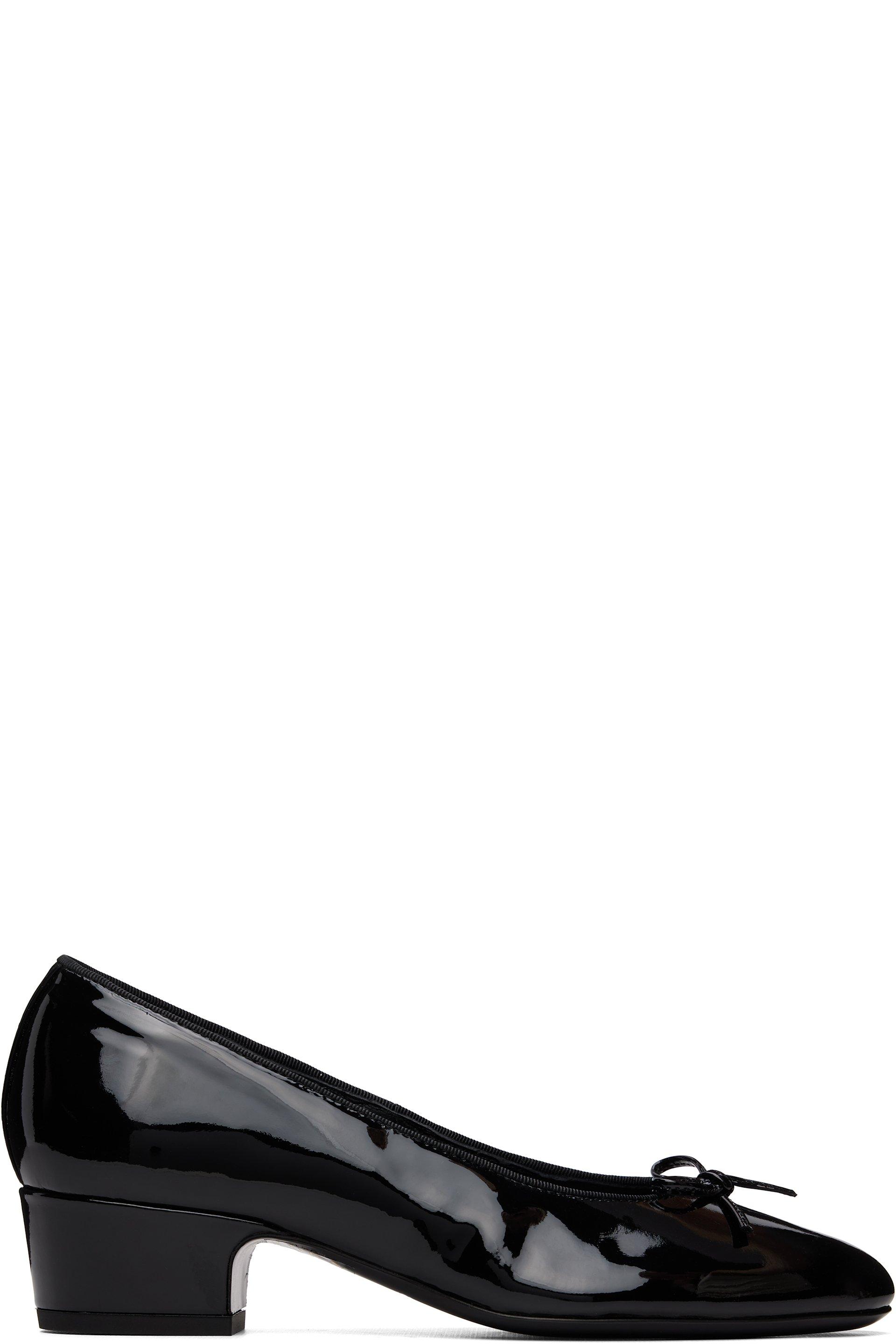 Black Ballet Pump 40 Heels by SANDY LIANG