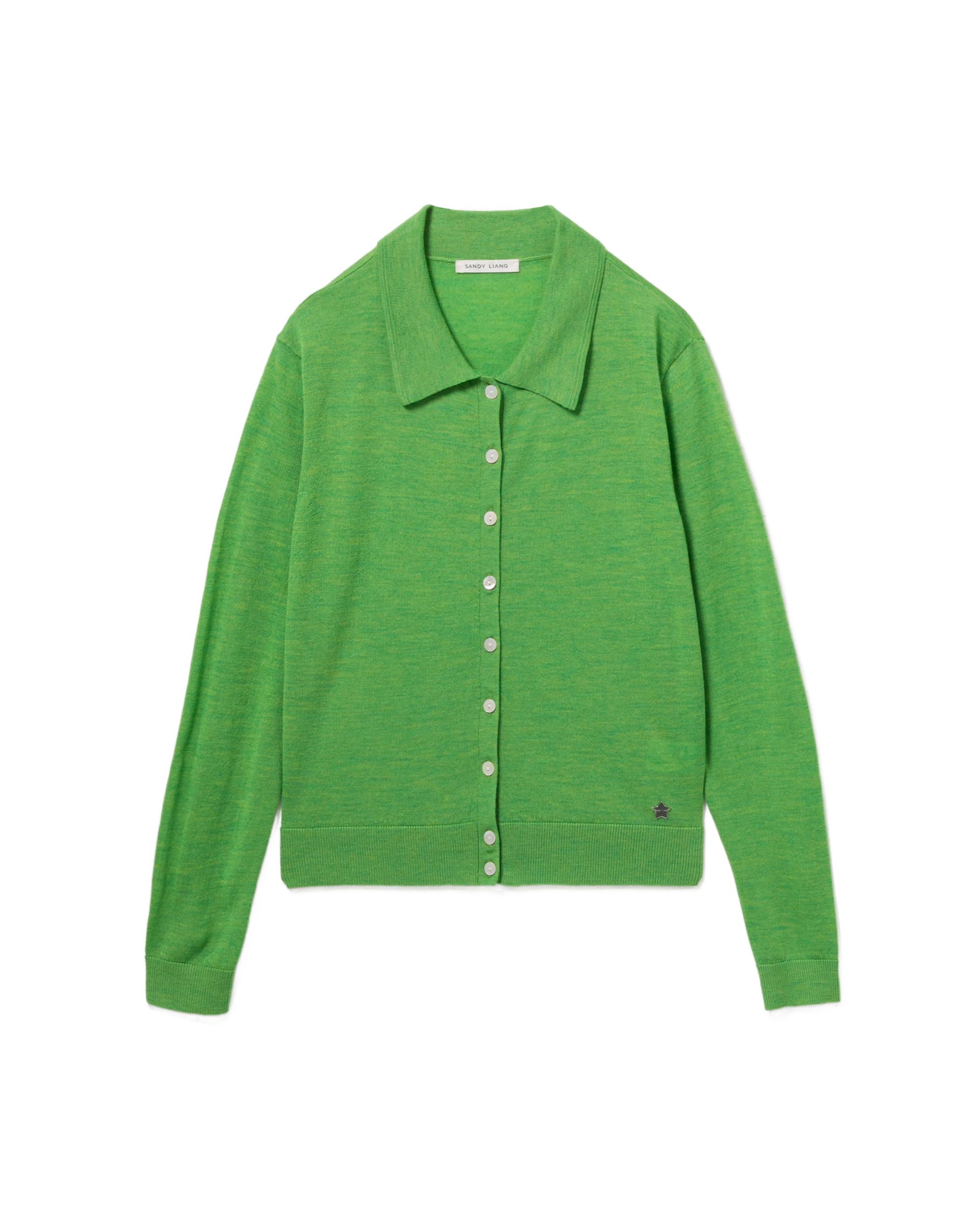 Buttoned cardigan by SANDY LIANG