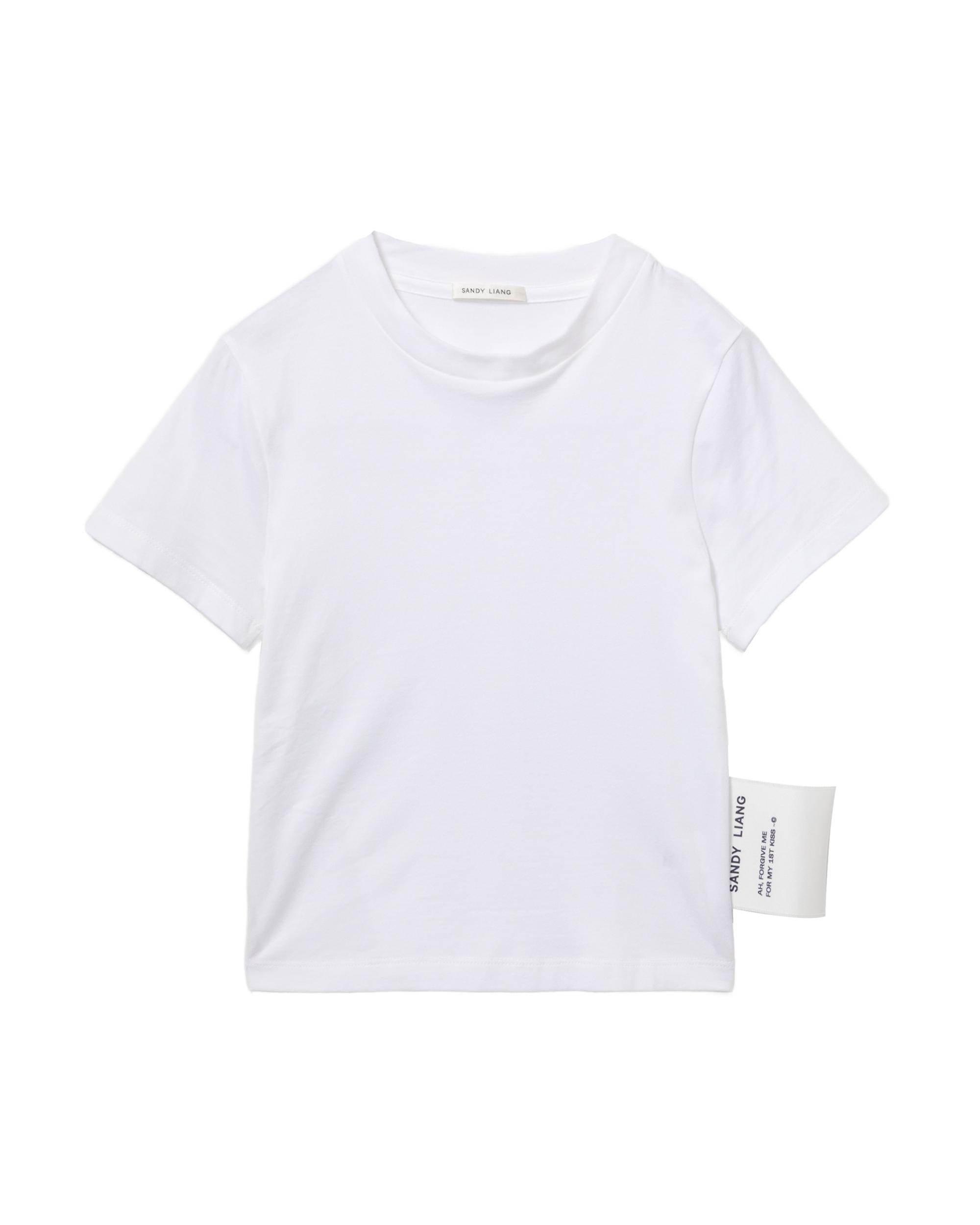 Crew neck tee by SANDY LIANG