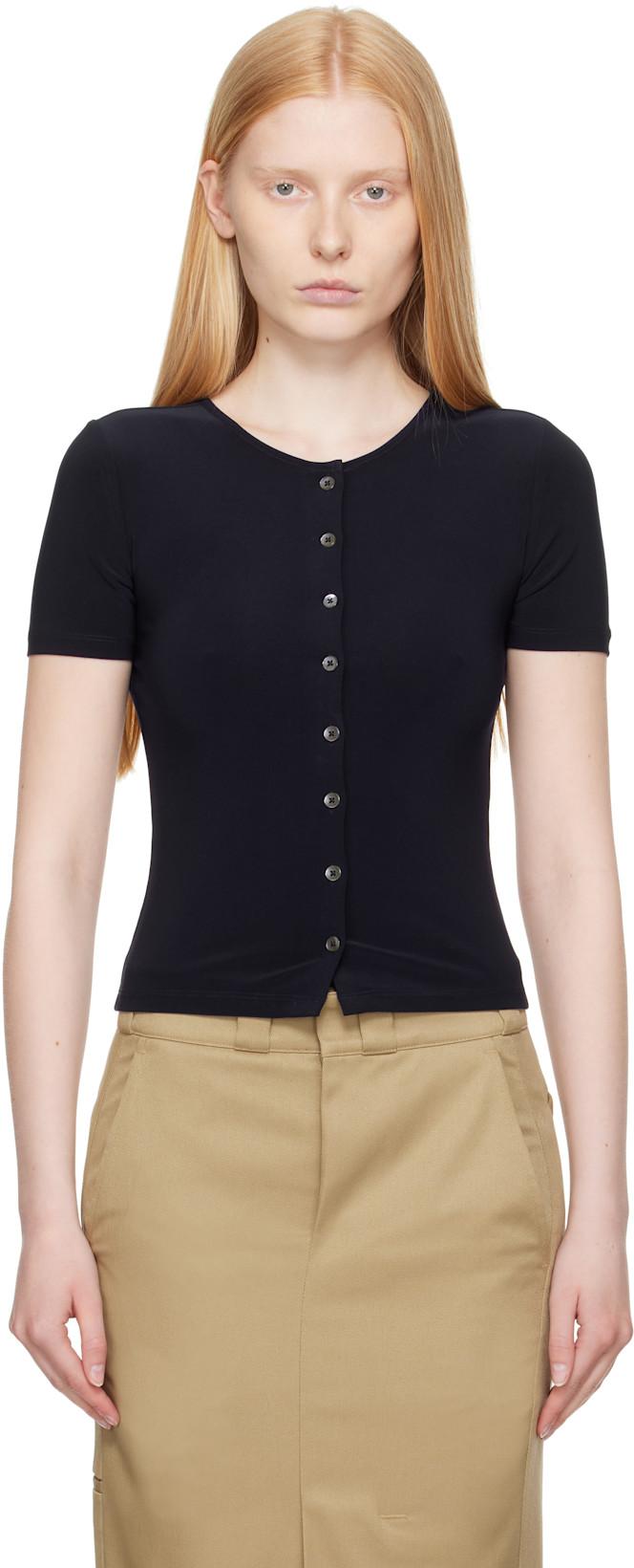 Navy Ella Cardigan by SANDY LIANG