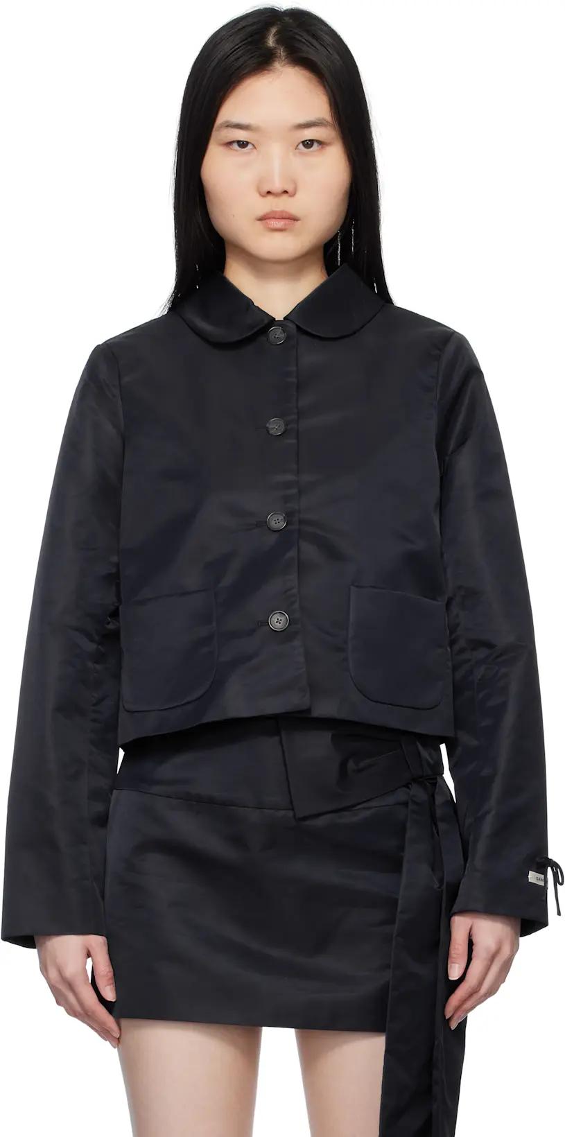 Navy Shelby Jacket by SANDY LIANG
