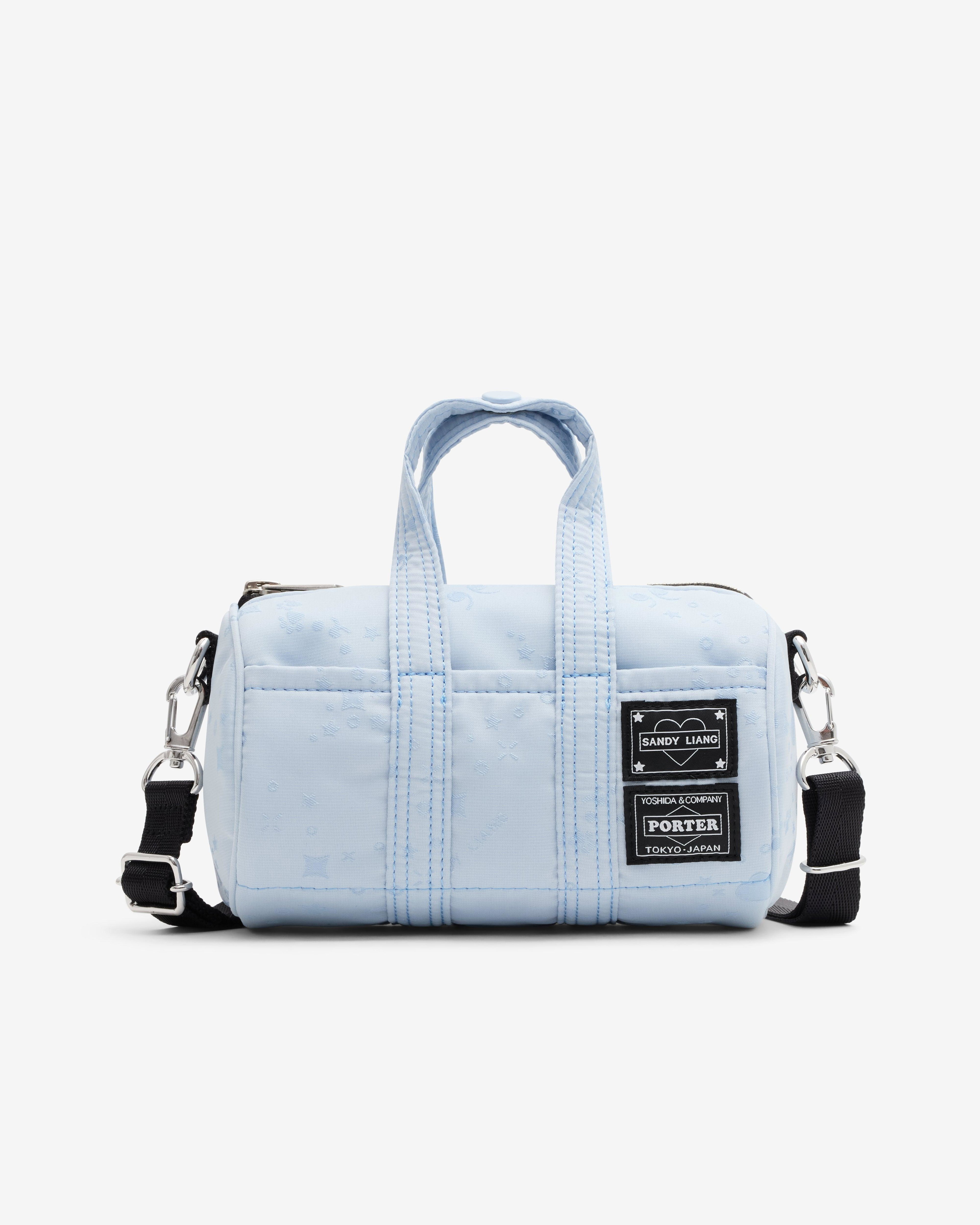 SANDY LIANG - Porter Roll Boston Bag - (Light Blue) by SANDY LIANG