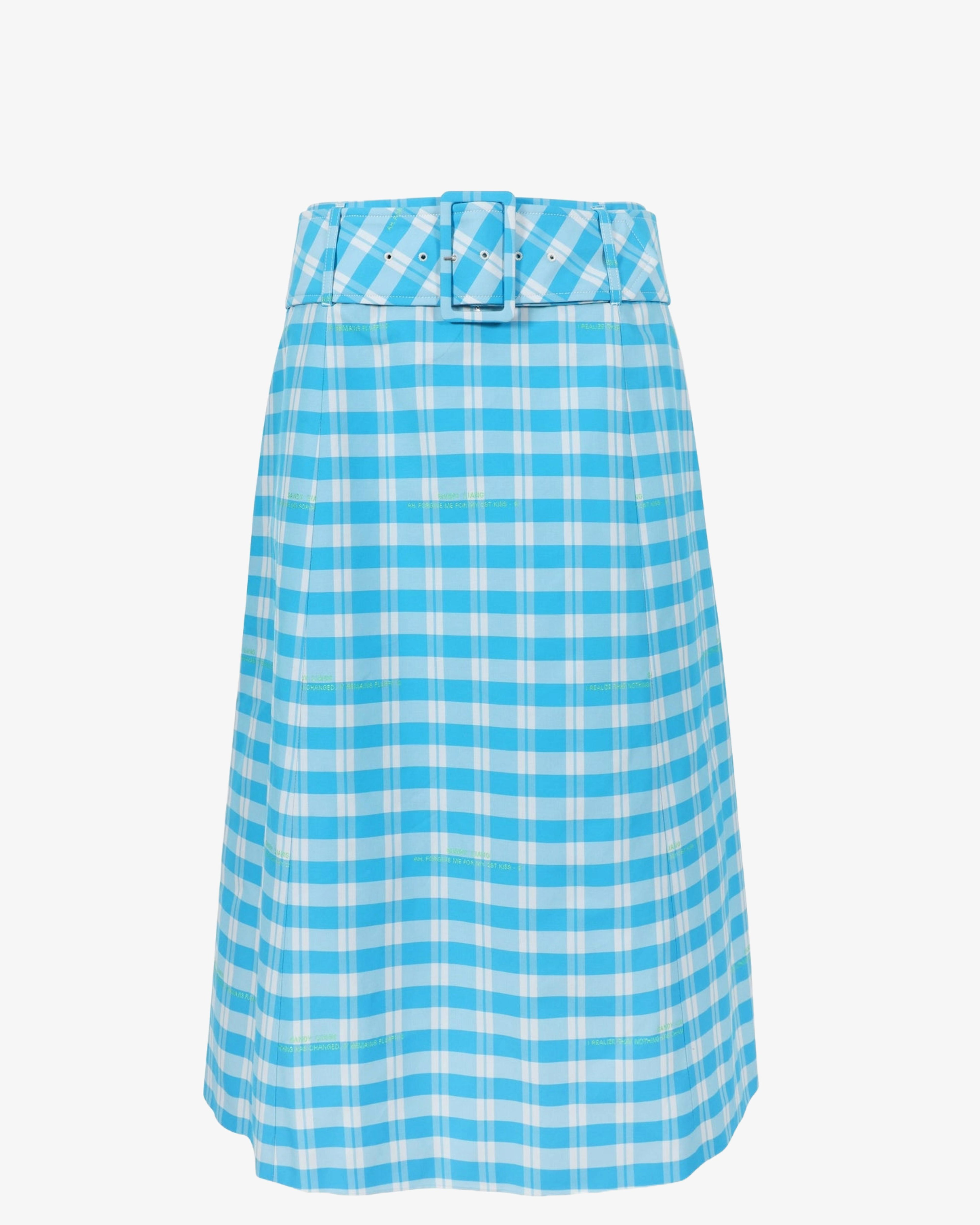 SANDY LIANG - Women's Clio Skirt - (Blue) by SANDY LIANG