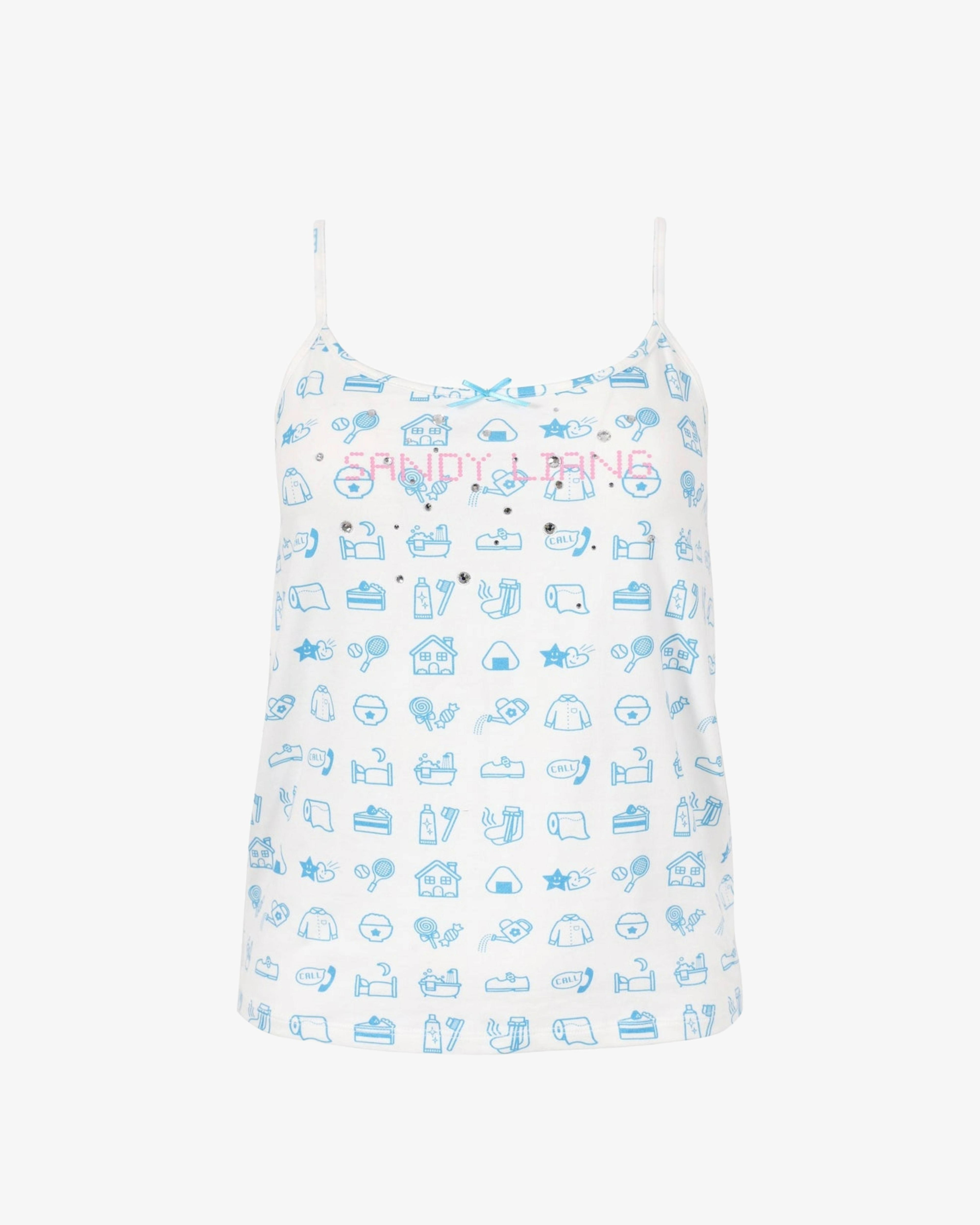 SANDY LIANG - Women's Dashi Tank - (Blue) by SANDY LIANG