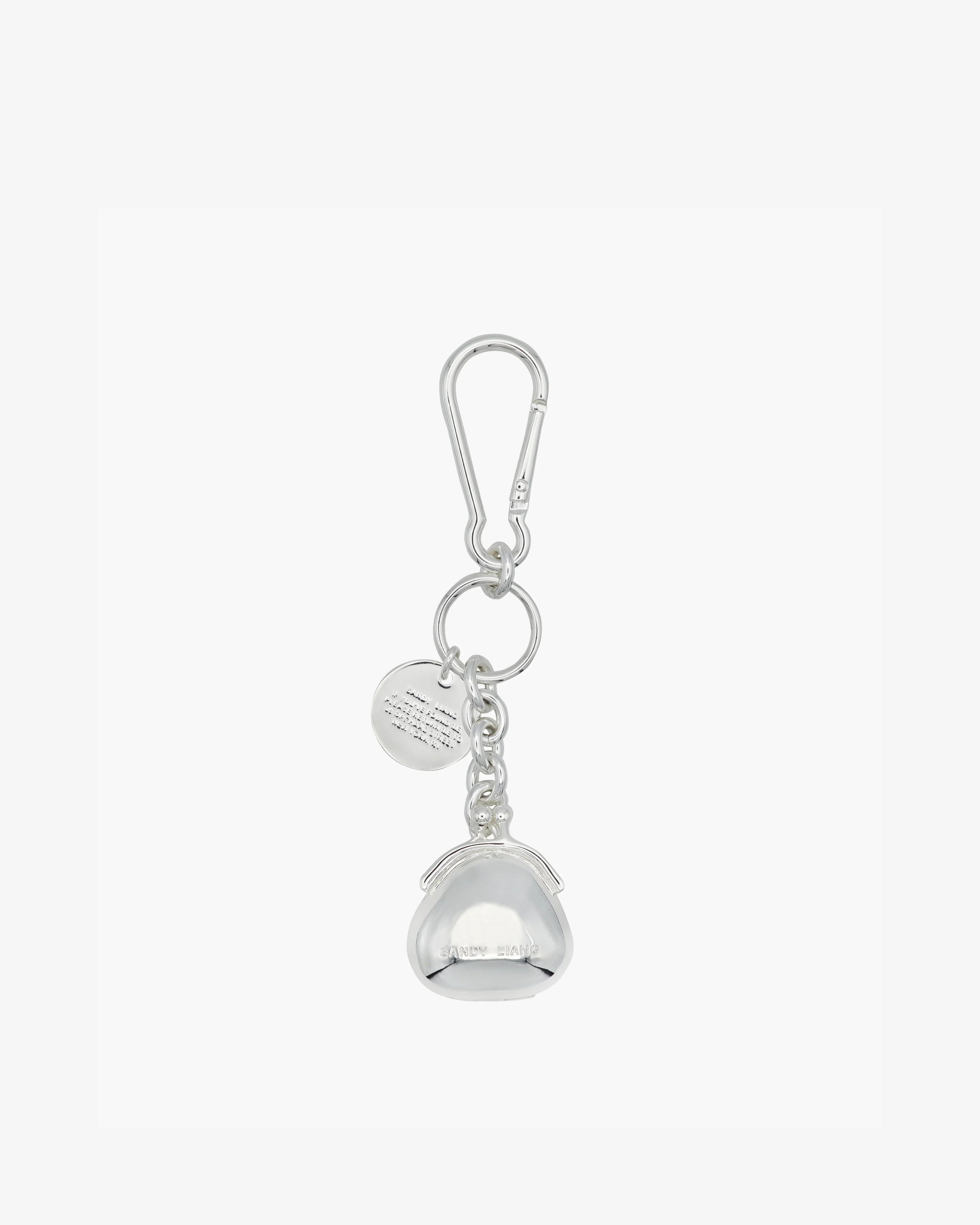 SANDY LIANG - Women's Souvenir Pouch Key Charm - (Silver) by SANDY LIANG