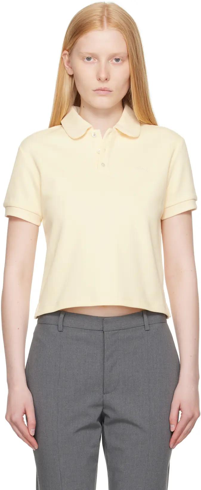 Yellow Louise Polo by SANDY LIANG