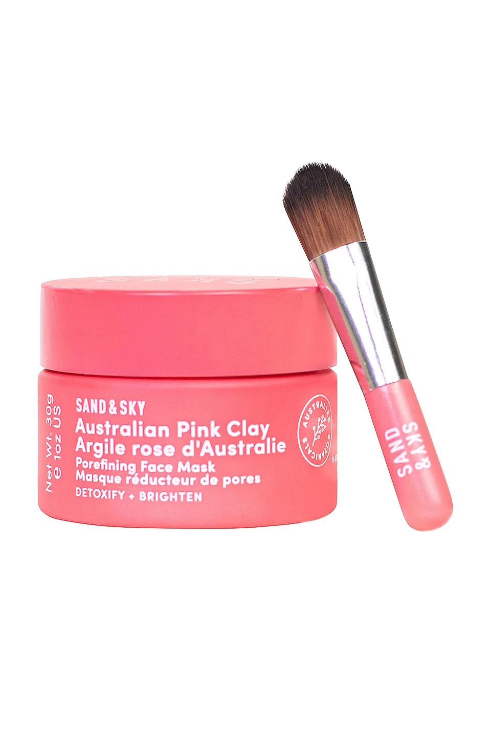 Sand & Sky Travel Australian Pink Clay Porefining Face Mask in Beauty by SAND&SKY