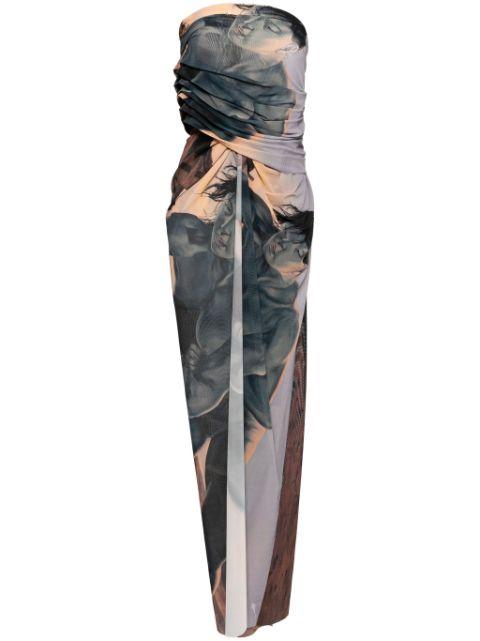 mesh skirt by SANKUANZ