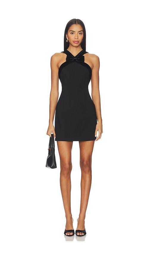 SANS FAFF Avery Bow Dress in Black by SANS FAFF